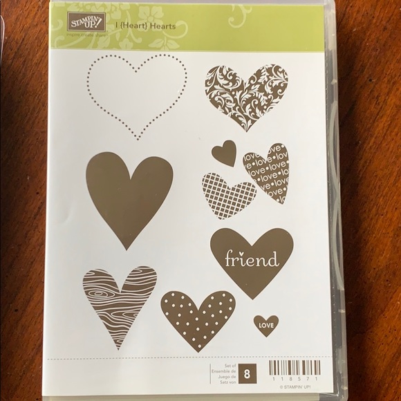 Stampin’ Up “Simply Said” & “I Hearts” NWT❣️ - Picture 2 of 5